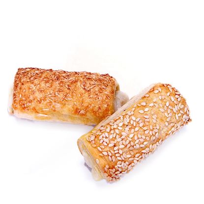 تصویر شیرینی ساق عروس کنجدی - نارگیلی