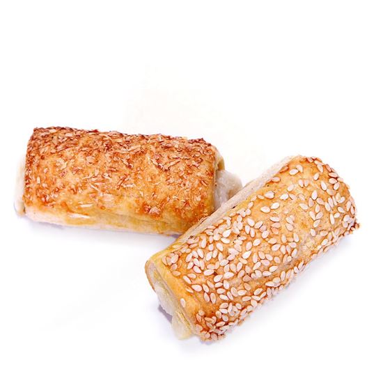 تصویر شیرینی ساق عروس کنجدی - نارگیلی