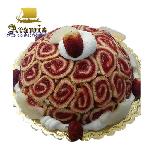 تصویر دسر شارلوت